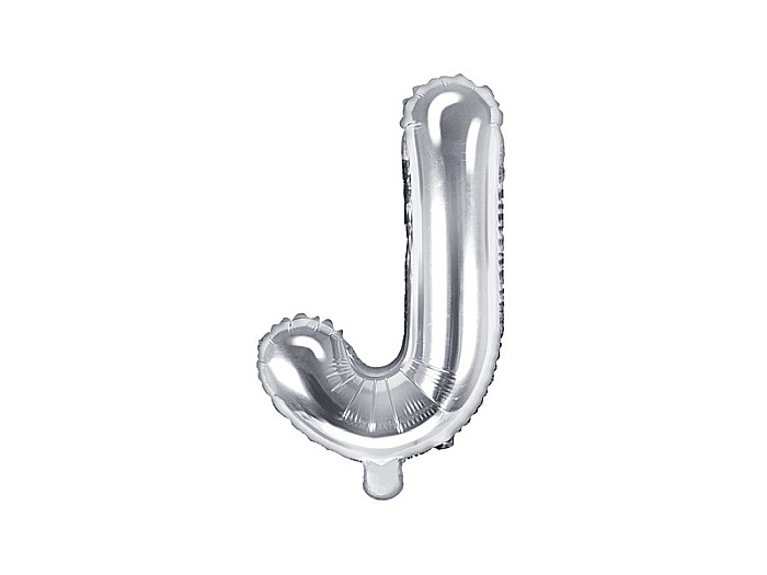 PD BALON FOLIE ALUMINIU Letter "J", 35cm, silver FB2M-J-018 [1]