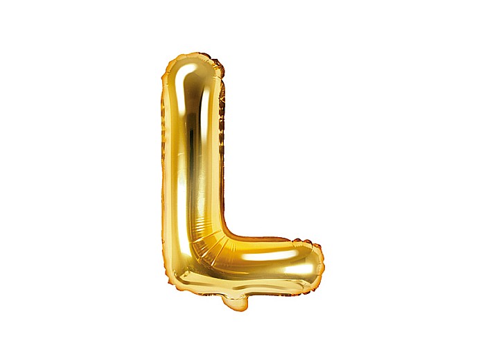 PD BALON FOLIE ALUMINIU Letter "L", 35cm, gold FB2M-L-019 [1]