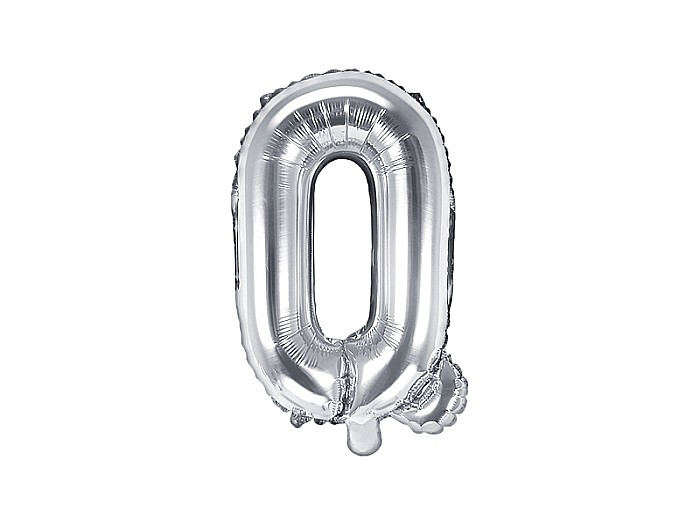 PD BALON FOLIE ALUMINIU Letter "Q", 35cm, silver FB2M-Q-018 [1]