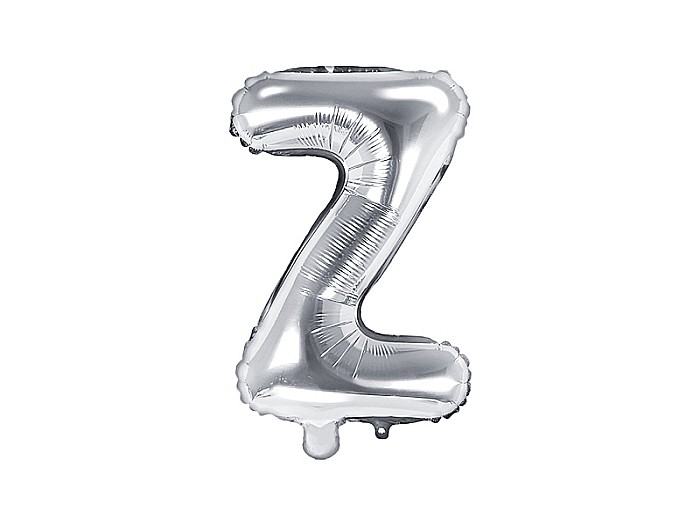 PD BALON FOLIE ALUMINIU Letter "Z", 35cm, silver FB2M-Z-018 [1]