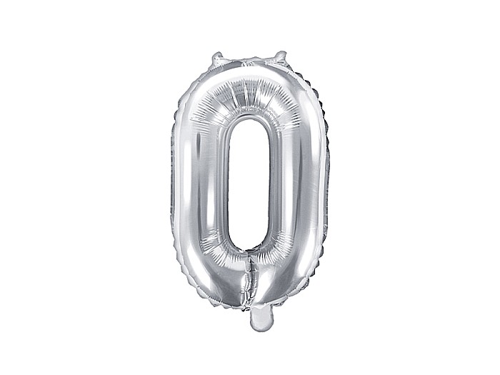 PD BALON FOLIE ALUMINIU Number "0", 35cm, silver FB10M-0-018 [1]