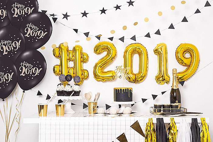 PD BALON FOLIE ALUMINIU Number "0", 35cm, gold FB10M-0-019 [2]