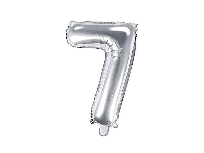 PD BALON FOLIE ALUMINIU Number "7", 35cm, silver FB10M-7-018 [1]