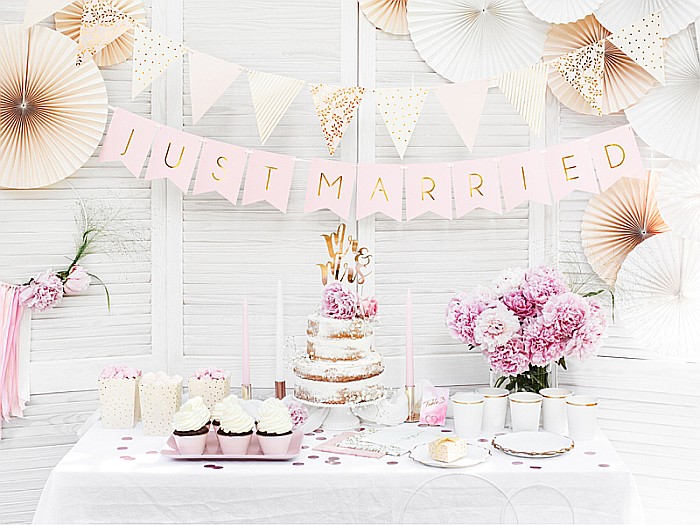 PD SUPORT NUMERE MASA, Place card holders Hearts, rose gold, 2.5 cm 10/SET PCH1-019R [4]