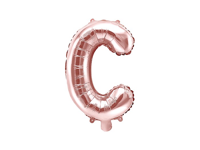 PD BALON FOLIE ALUMINIU Letter "C", 35cm, rose gold FB2M-C-019R [1]