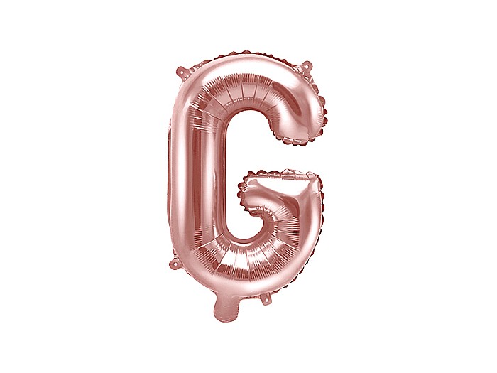 PD BALON FOLIE ALUMINIU Letter "G", 35cm, rose gold FB2M-G-019R [1]
