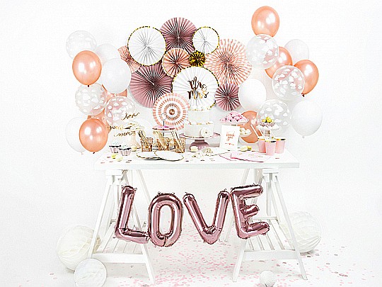 PD BALON FOLIE ALUMINIU Letter "L", 35cm, rose gold FB2M-L-019R [2]