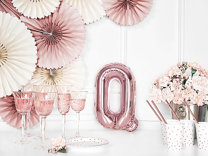 PD BALON FOLIE ALUMINIU Letter "Q", 35cm, rose gold FB2M-Q-019R [3]