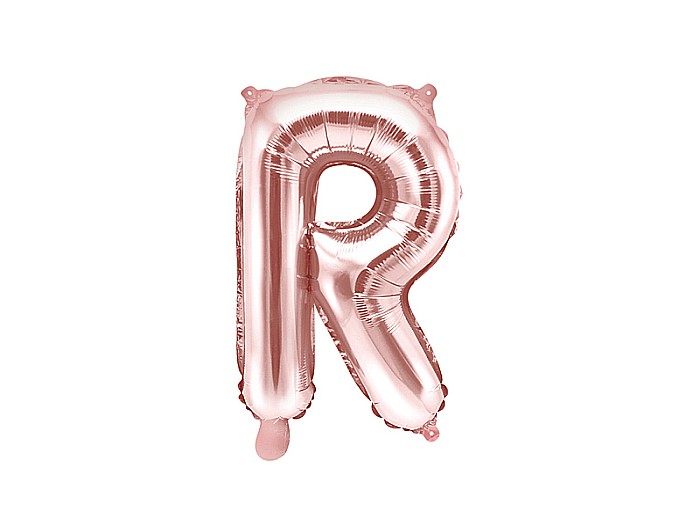 PD BALON FOLIE ALUMINIU Letter "R", 35cm, rose gold FB2M-R-019R [1]