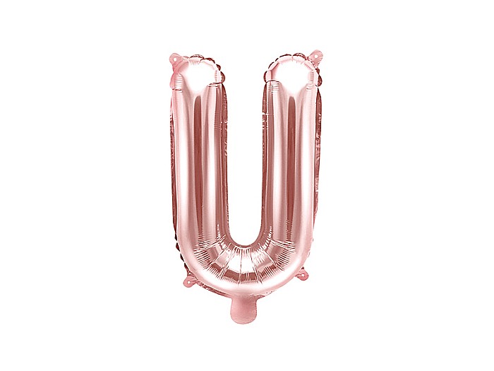 PD BALON FOLIE ALUMINIU Letter "U", 35cm, rose gold FB2M-U-019R [1]