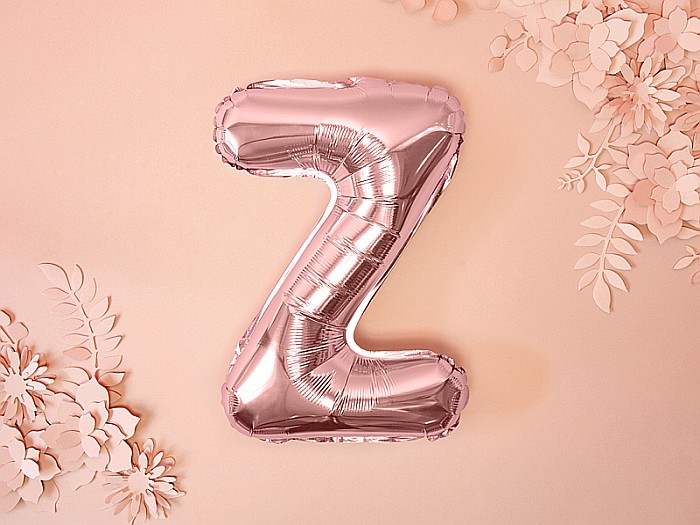 PD BALON FOLIE ALUMINIU Letter "Z", 35cm, rose gold FB2M-Z-019R [2]