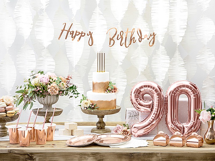 PD BALON FOLIE ALUMINIU Number "9", 35cm, rose gold FB10M-9-019R [6]