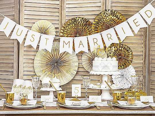 PD SUPORT NUMERE MASA, Place card holder, gold, 4cm PCH2-4-019 [5]