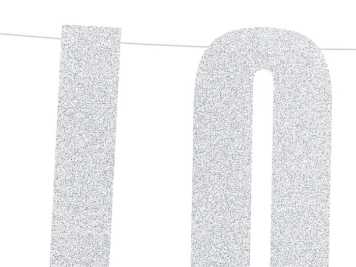 PD BANNER Love, silver, 21x55cm GRL71-018B [2]