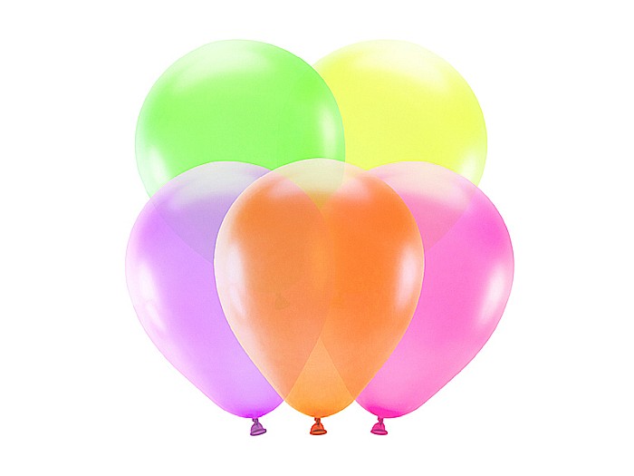 PD BALOANE Neon Balloons 25cm, mix 5/SET BN10-000-5 [1]