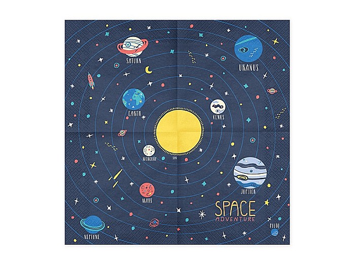 PD SERVETELE HARTIE 33*33CM SPACE PARTY 20/SET SP33-57 [2]