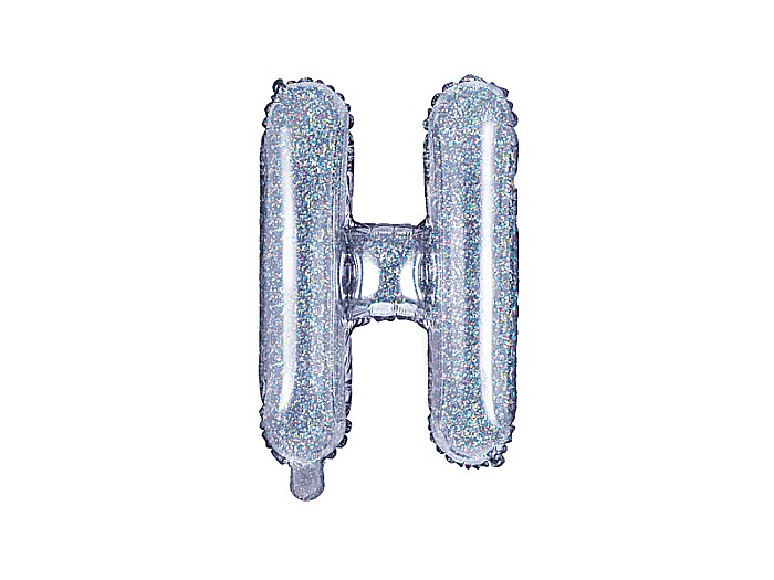 PD BALON FOLIE ALUMINIU Letter "H", 35cm, holographic FB2H-H-018 [1]