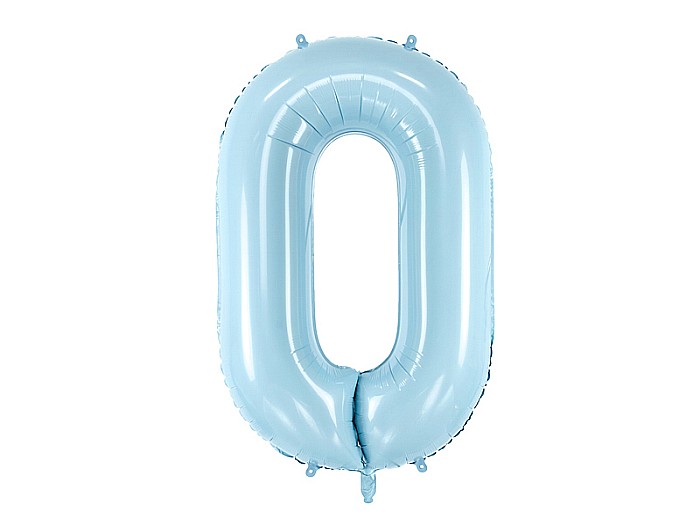 PD BALON FOLIE ALUMINIU Number "0", 86cm, light blue FB1P-0-001J [1]