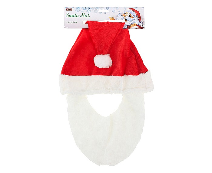 GOD CACIULA MOS CRACIUN CU BARBA 29*36CM NW-CMBR [3]