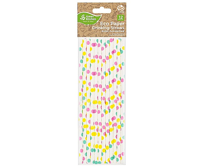 GOD PAIE DIN HARTIE PENTRU BAUTURI colorful dots, 12/set SG-RPKG12 [2]