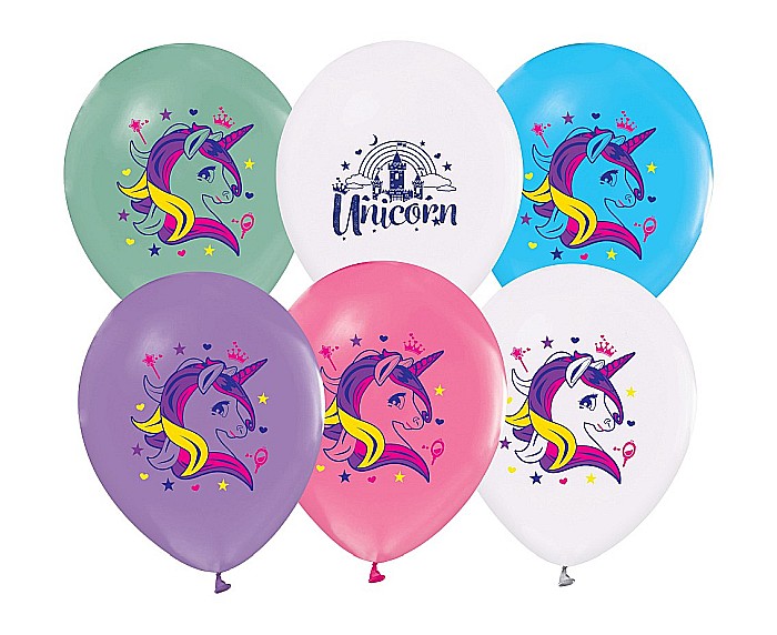 GOD BALOANE LATEX Unicorns, 30cm, 5/set GZ-JED5 [1]