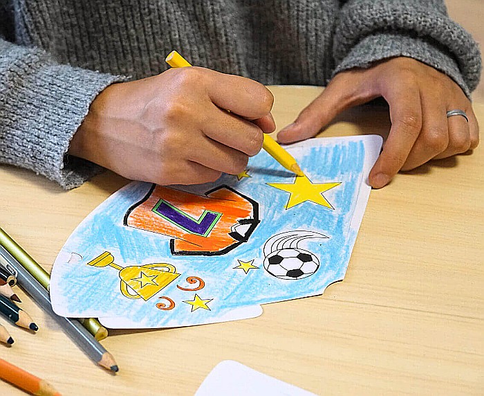 GOD COIF DIN CARTON DIY - Football, 6/set PF-CPSP [5]