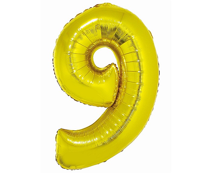 GOD BALON FOLIE ALUMNIU SMART 9 GOLD 76CM CH-SZL9 [1]