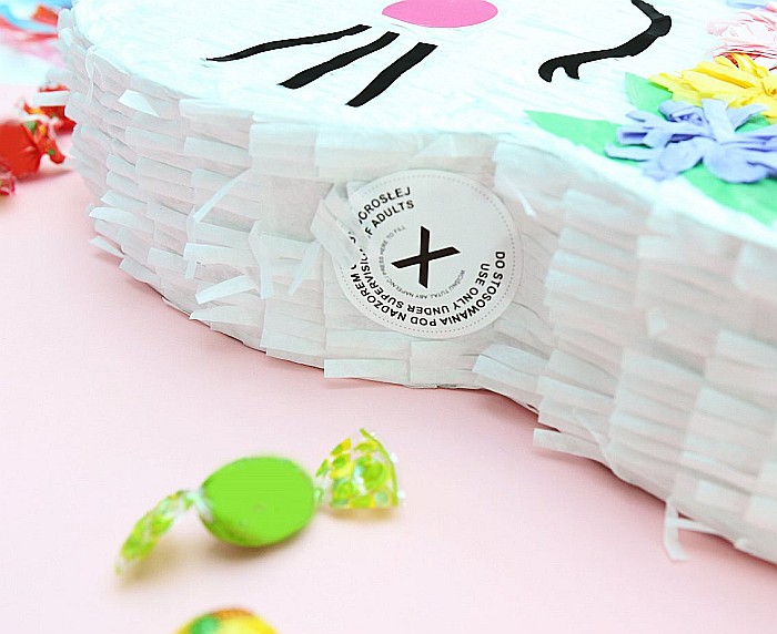 GOD PINATA PARTY CAT WITH FLOWERS 33*35*7.5CM WM-PKKW [6]