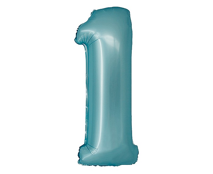 GOD BALON FOLIE ALUMINIU SMART 1 MAT LIGHT BLUE 76CM CH-SJN1 [1]