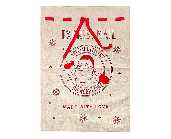 GOD SAC MOS CRACIUN Xmas, jute bag, 70*100cm NW-WSMI [2]