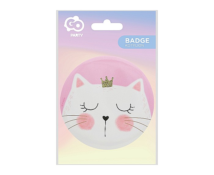 GOD INSIGNA PISICUTA 10CM ROZ-ALB PF-KOKO [4]