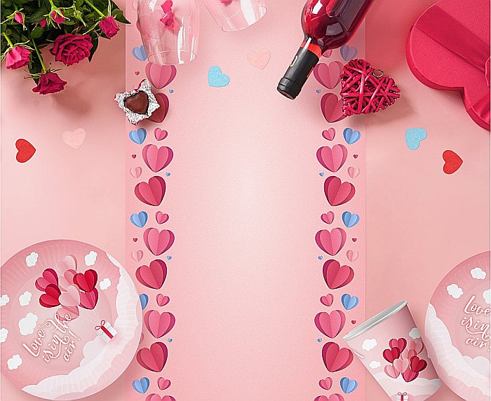 GOD FARFURII CARTON Love Is In The Air, pink, 18cm 6/set PG-TLR6 [2]