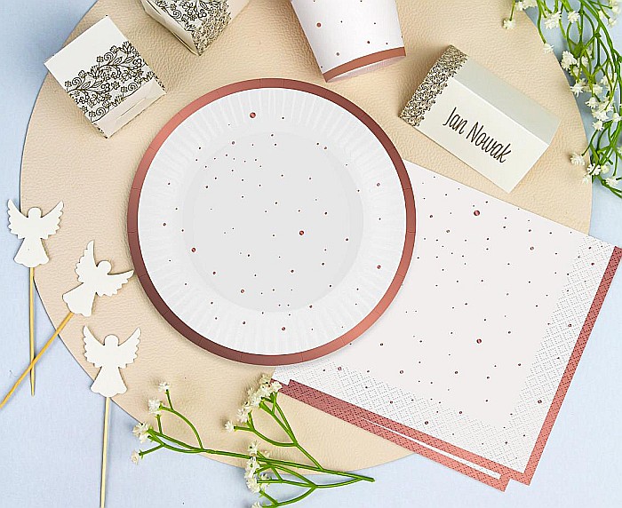 GOD FARFURII CARTON Celebrate, gold, 18cm 6/set PW-TCZ7 [2]