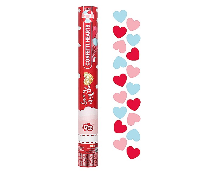 GOD CONFETTI Confetti Cannon, Love is in the air, 40cm JC-KPLO40 [1]