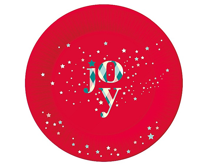 GOD FARFURII CARTON Joy, red, 18cm 6/set PG-TJYC [1]