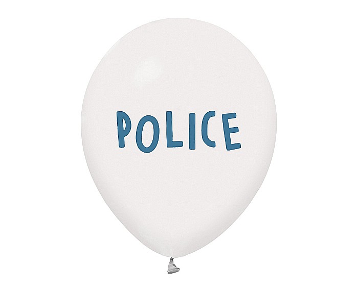 GOD BALOANE LATEX Police balloons, 30cm 5/set GZ-POL5 [3]