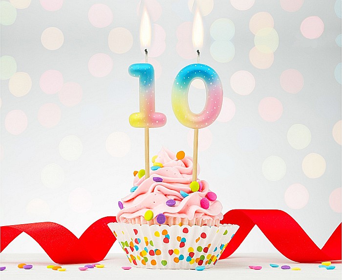 GOD LUMANARI TORT Number 0, pastel ombre, 4.5cm SF-POP0 [1]