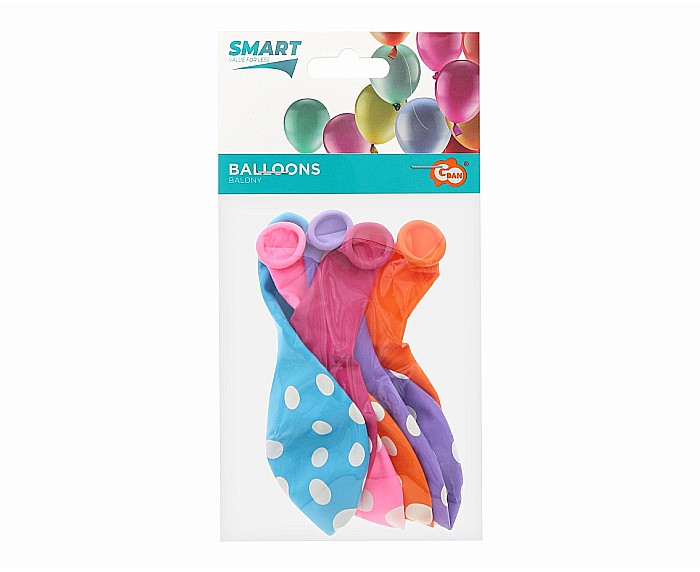 GOD BALOANE LATEX Balloons Polka dots, 30cm 5/set GZ-GRO5 [2]