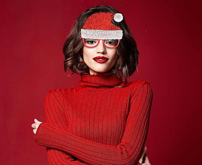 GOD CACIULA MOS CRACIUN CU OCHELARI NW-OKCM [2]