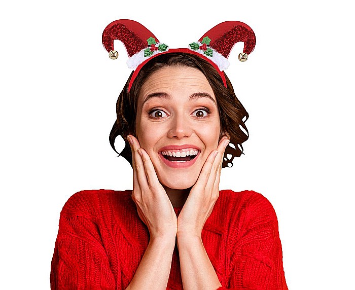 GOD CORDELUTA CU CACIULA LUI MOS CRACIUN NW-OPCM [1]