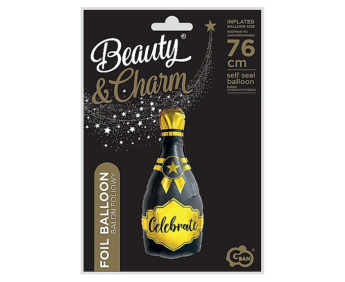 GOD BALON FOLIE ALUMINIU B&C Champagne - Celebrate, 35x76cm PF-BFCE [3]