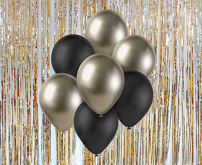 GOD BALOANE Balloon Bouquet B&C, prosseco-black, 30cm, 7/set BB-PRC7 [2]