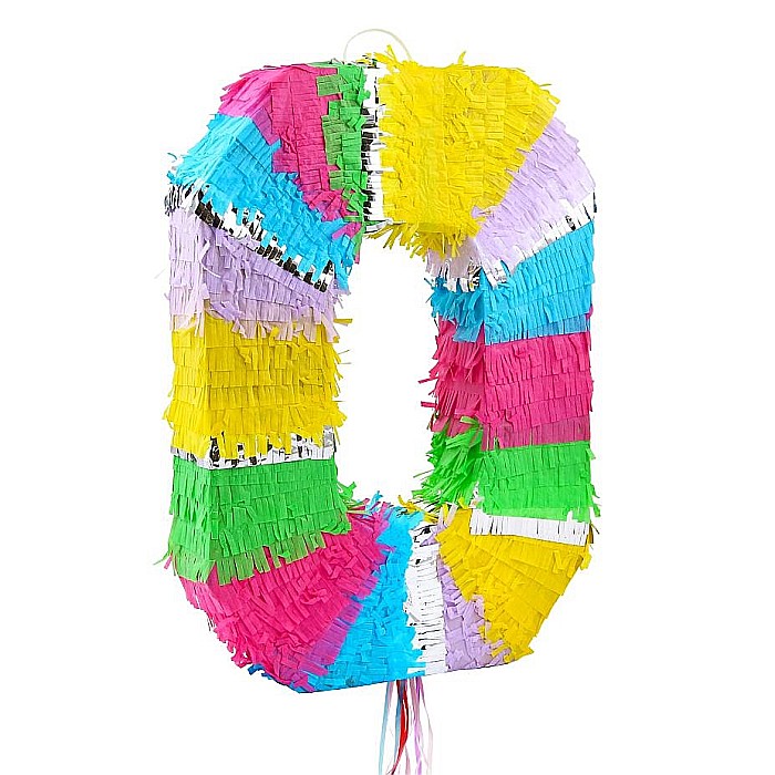 GOD PINATA PARTY CIFRA 0 50*35*7.5CM PASTEL WM-PCP0 [1]