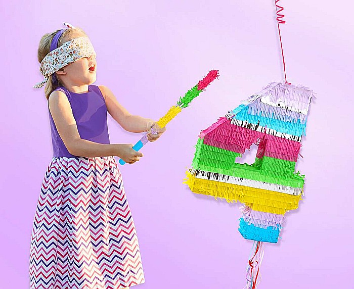 GOD PINATA PARTY CIFRA 4 50*35*7.5CM PASTEL WM-PCP4 [2]