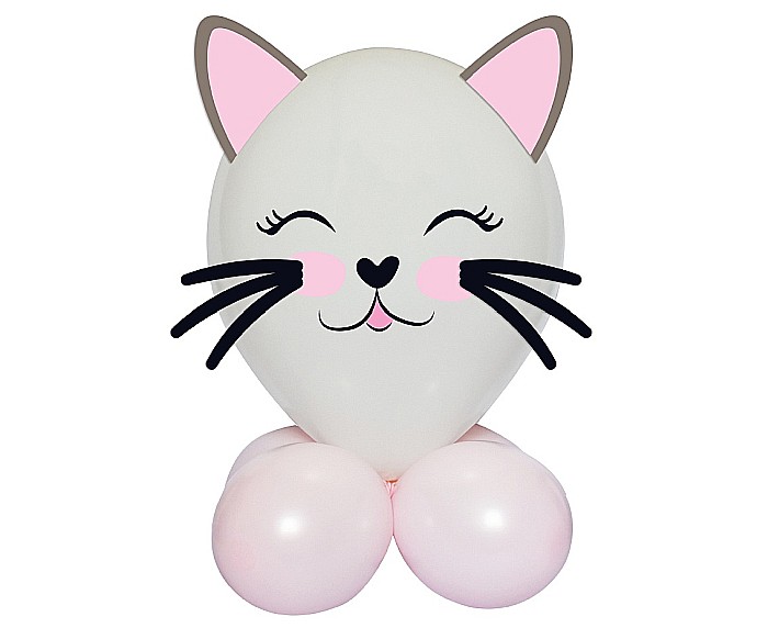 GOD SET BALON SMART Cute Animals - Cat, 13-30cm, 7pcs GZ-UZKO [1]