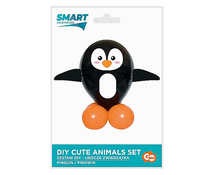 GOD SET BALON SMART Cute Animals - Penguin, 13-30cm, 7pcs GZ-UZPI [3]