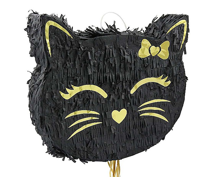 GOD PINATA PARTY BLACK CAT 35*7.5*37CM WM-PCKO [1]