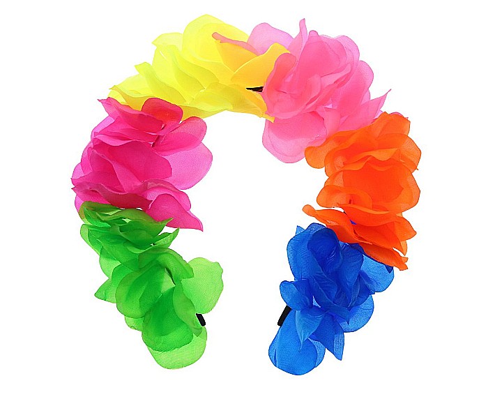 GOD CORDELUTA HAWAIANA DIN PETALE DE FLORI RAINBOW DJ-030T [1]