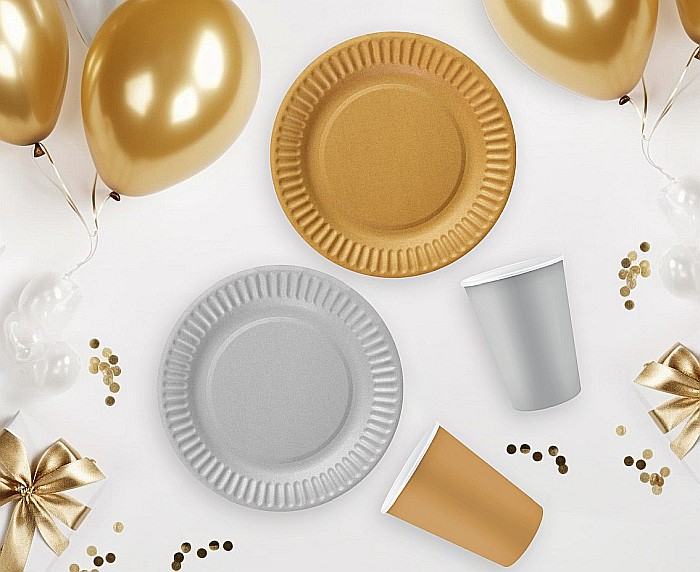 GOD FARFURII CARTON Silver, 18cm, 6/set PF-TPS6 [2]