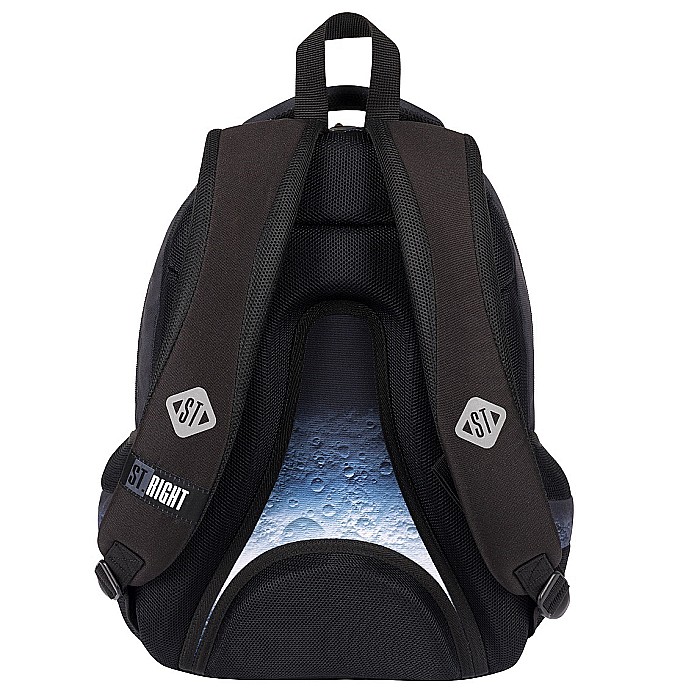 MA RUCSAC SCOLAR ST.RIGHT 4 COMPARTIMENTE BP-07 MOON SURFACE 667190 [3]